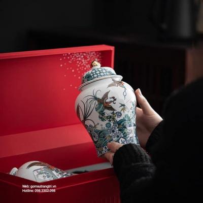 CHÓE VIỀN VÀNG CỔ ĐIỂN HỌA TIẾT CHIM HOA